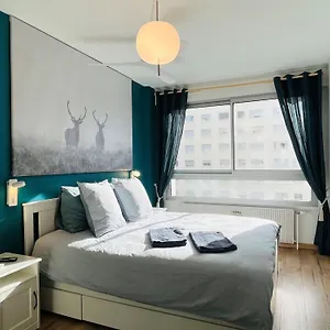 Appartement Central, Confort, Clim, 2 Chambres, Parking - 6e, Lyon